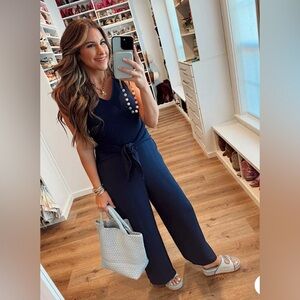 NWOT - Cupshe Blue Jumpsuit